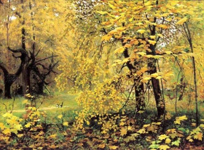 I.S. Ostroukhov "Golden Autumn" 1886